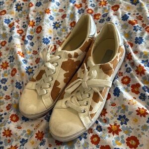 Nine West Brown and White Women's Sneakers